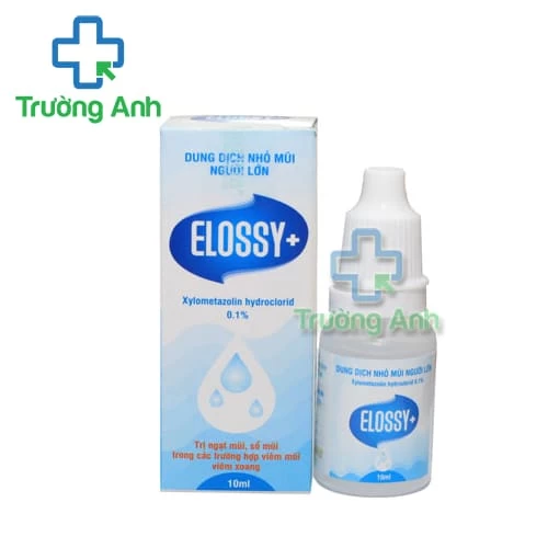 Elossy+ - Thuốc nhỏ mũi điều trị viêm mũi viêm xoang